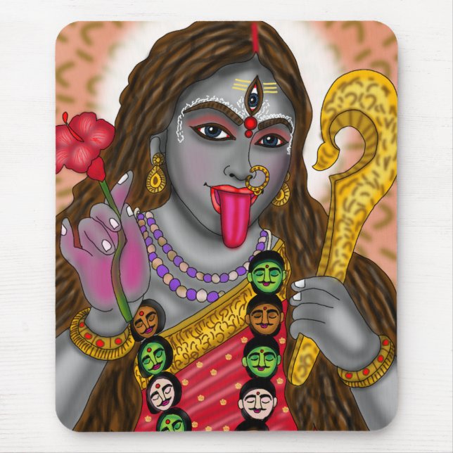 Goddess Kali Mouse Pad (Front)