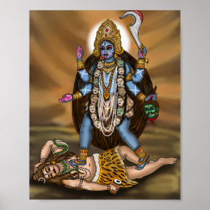 Goddess Kali Poster