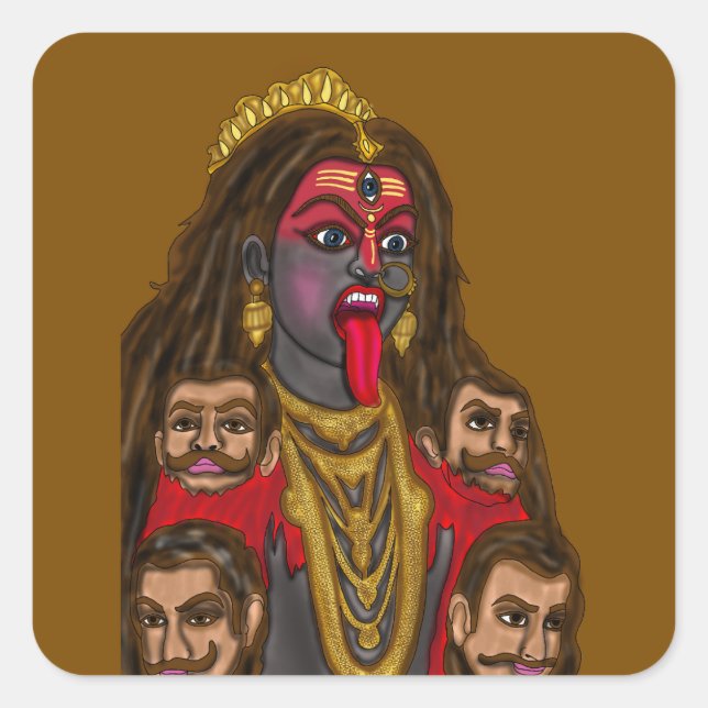 Goddess Kali Sticker (Front)