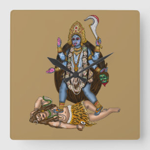Goddess Kali Wall Clock