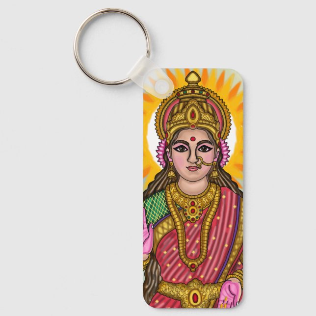 Goddess Lakshmi Keychain (Front)