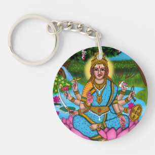 Goddess Lakshmi Keychain