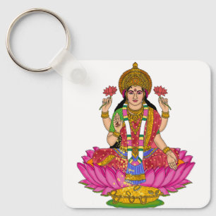 Goddess Lakshmi Keychain