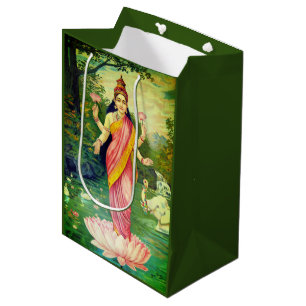 Goddess Lakshmi Medium Gift Bag