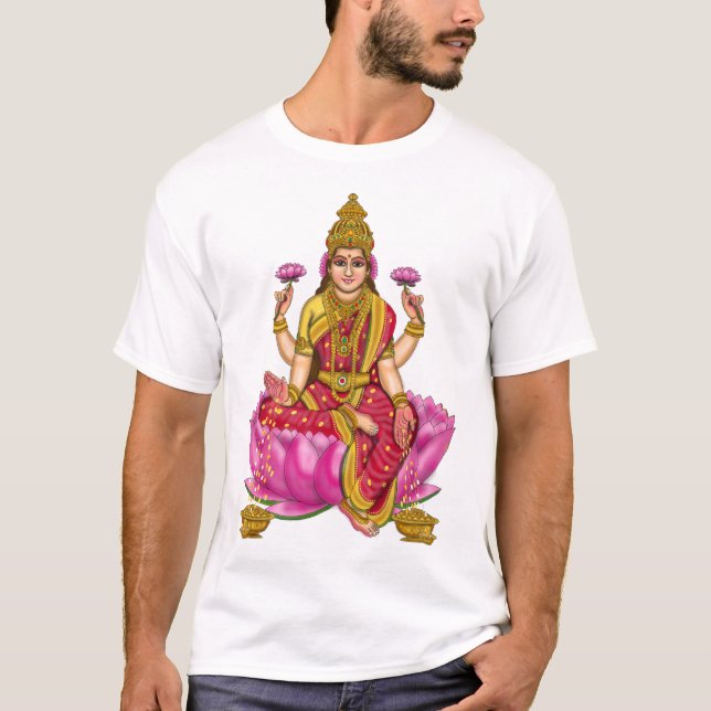 Goddess Lakshmi Men’s T-Shirt (Front)