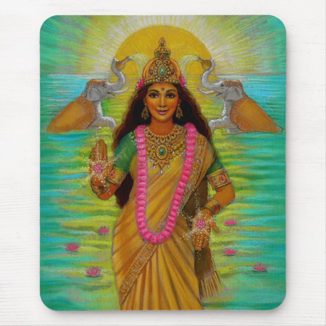 Goddess Lakshmi Mousepad (Front)