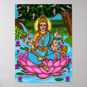 Goddess Lakshmi Poster
