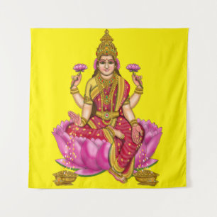 Goddess Lakshmi Poster Tapestry