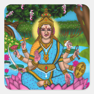 Goddess Lakshmi Sticker