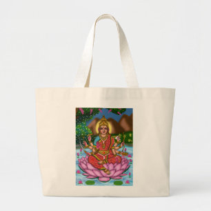 Goddess Lakshmi Tote Bag