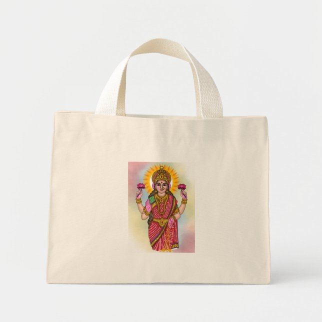 Goddess Lakshmi Tote Bag (Front)