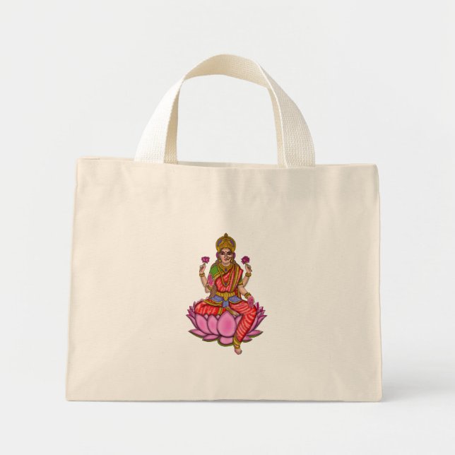 Goddess Lakshmi Tote Bag (Front)