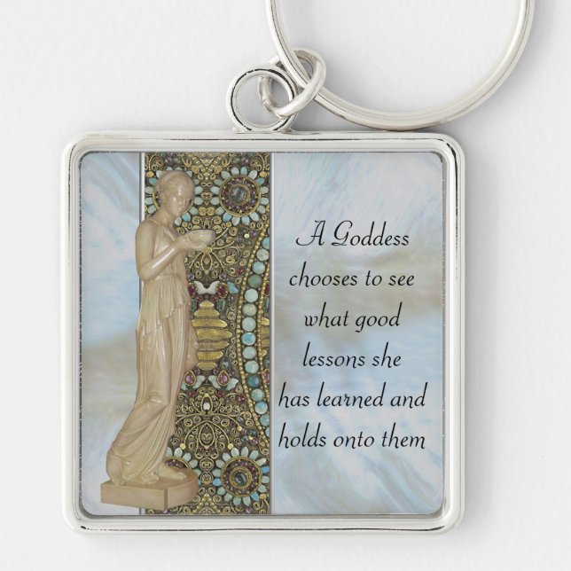 Goddess Lessons Key Ring (Front)