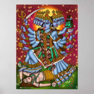 Goddess Mahakali Poster