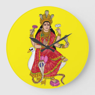 Goddess Mansa Devi Clock