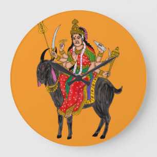Goddess Meldi Wall Clock