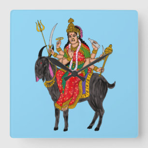 Goddess Meldi Wall Clock