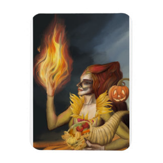 Goddess of Autumn Magnet