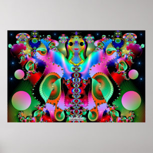 Goddess of Colours Poster