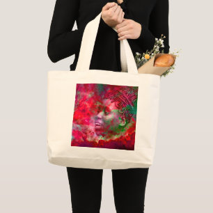 Goddess of Fire Large Tote Bag