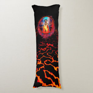 Goddess of Fire PELE Body Cushion