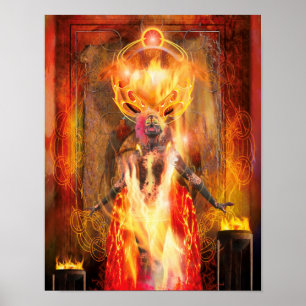 Goddess of Fire PELE Poster