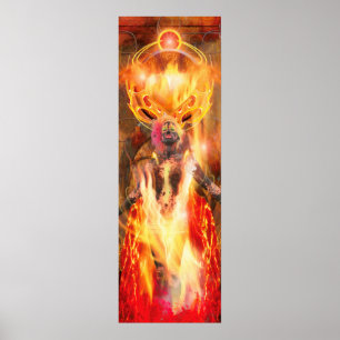 Goddess of Fire PELE Poster
