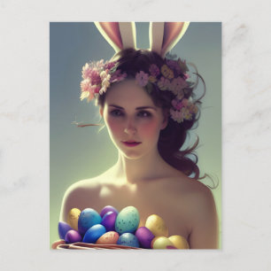 Goddess of Ostara Postcard