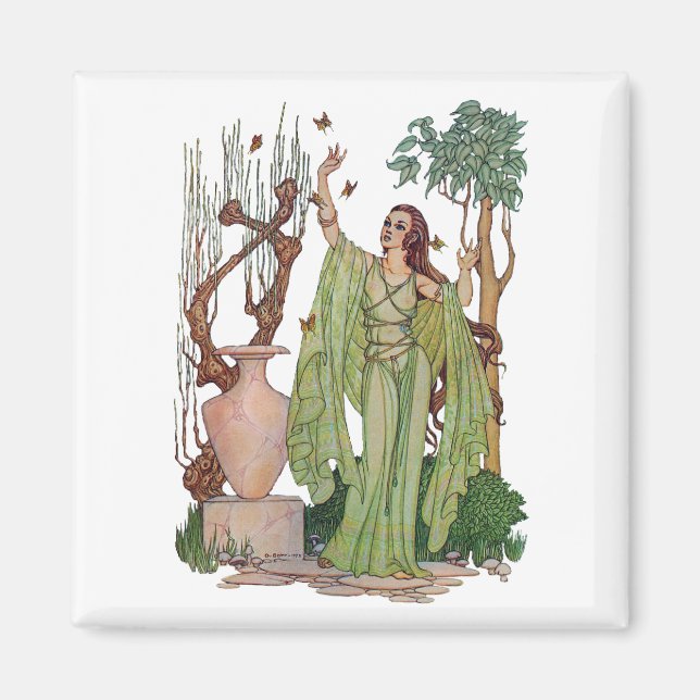Goddess of Spring Magnet (Front)