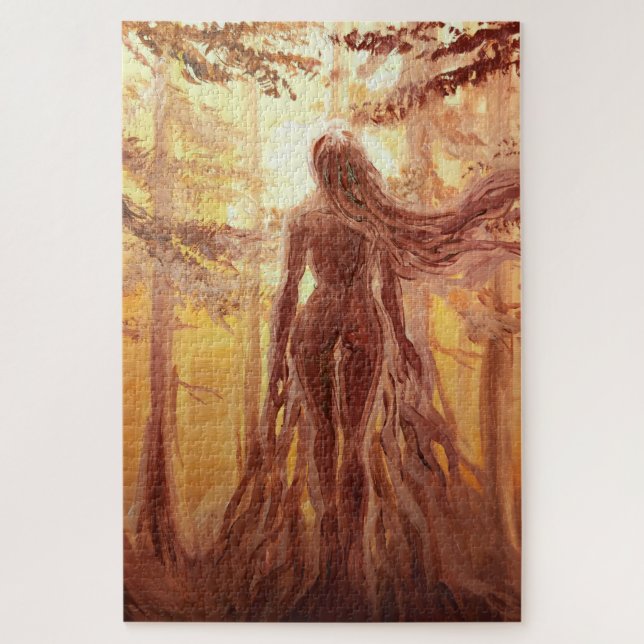 goddess of the forest jigsaw puzzle (Vertical)