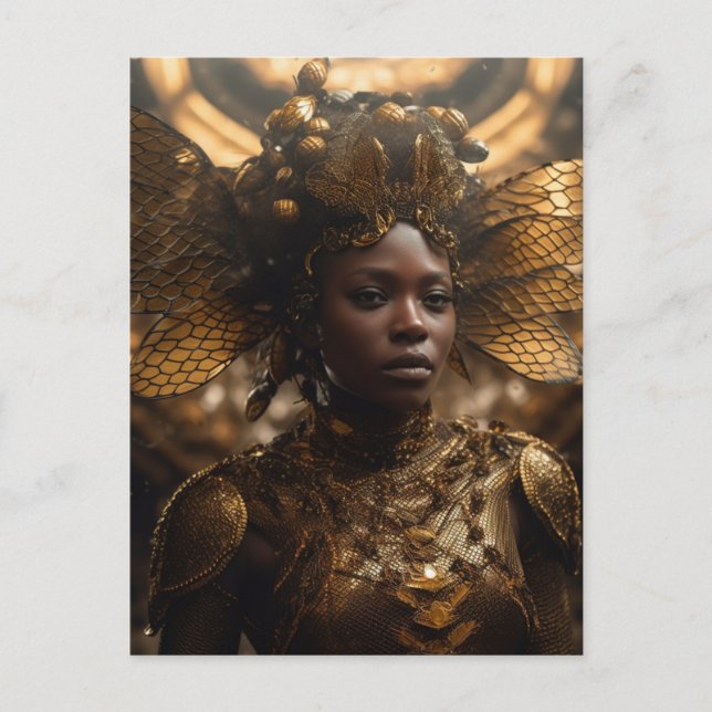 Goddess of the Insects Postcard (Front)