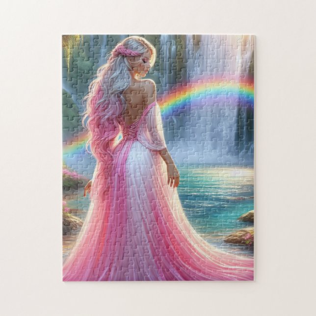 Goddess of the Rainbow Vale Jigsaw Puzzle (Vertical)