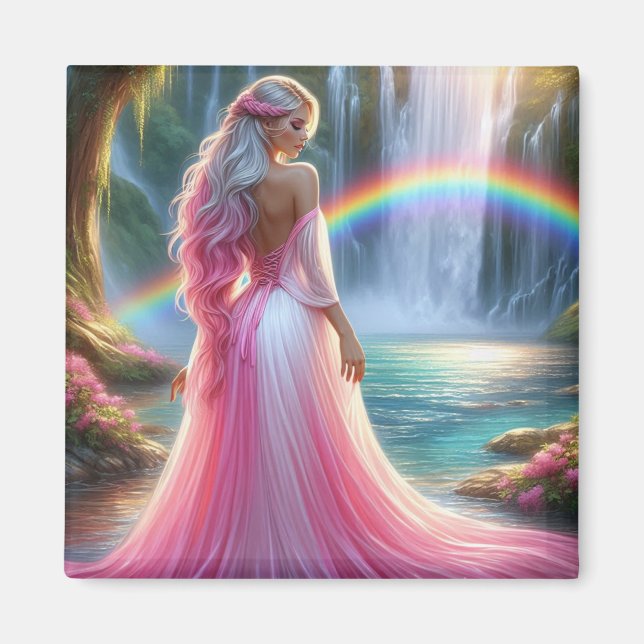 Goddess of the Rainbow Vale Magnet (Front)