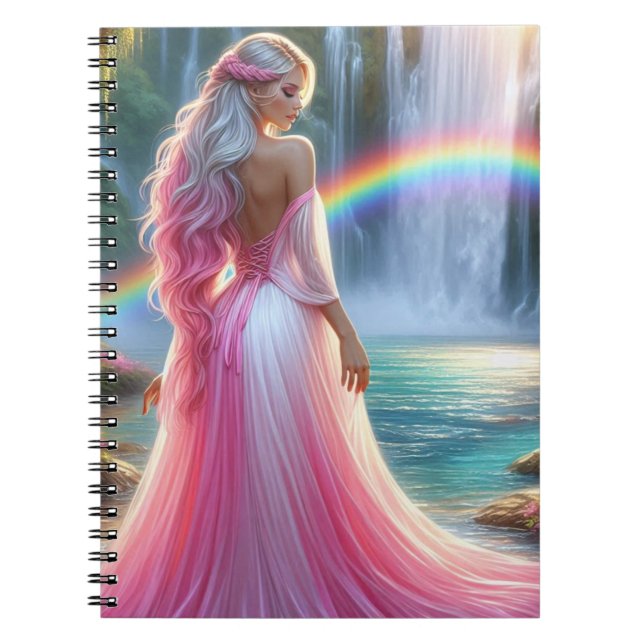 Goddess of the Rainbow Vale Notebook (Front)