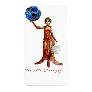 Goddess of the Universe Bookplate