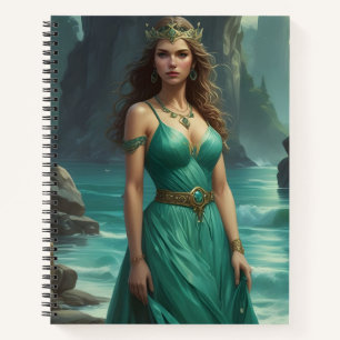 Goddess of the Wild Coast Notebook