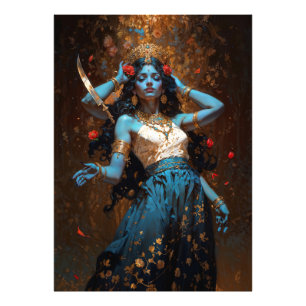 Goddess of Time Kali Photo Print