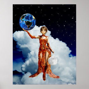 Goddess of Universe Poster
