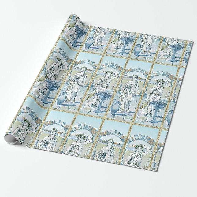 Goddess of Water and Wine Gift Wrapping Wrapping Paper (Unrolled)