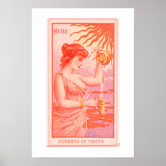 Goddess of Youth, Hebe, Poster Print (Front)