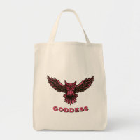 Goddess Owl Tote: The Ultimate Festival Accessory