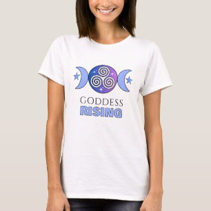Goddess Rising Purple & Blue Moon T-Shirt