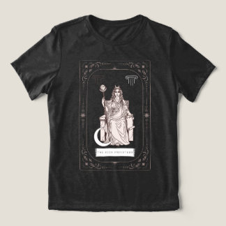 Goddess Selene Tarot Tri-Blend Shirt