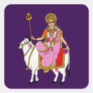 Goddess Shailputri Stickers