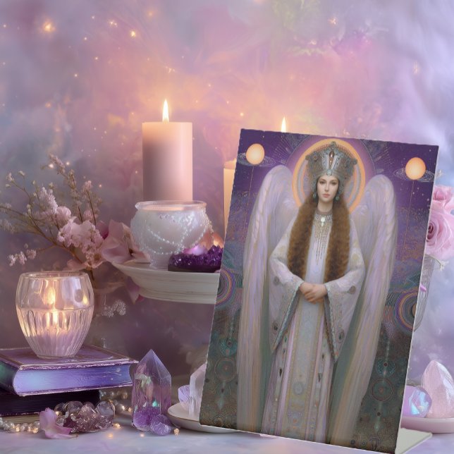  Goddess Shekinah High Frequency Kabbalist Art Pedestal Sign (Creator Uploaded)