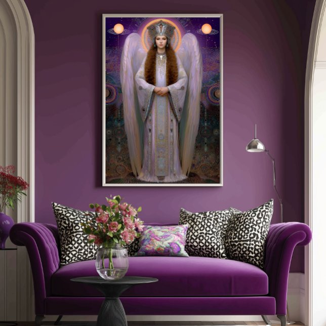 Goddess Shekinah High Frequency Kabbalist Art Poster (Creator Uploaded)