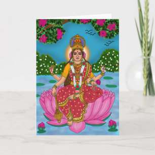 Goddess Siddhidatri Card