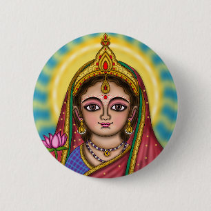 Goddess Sita Tote Bag 6 Cm Round Badge