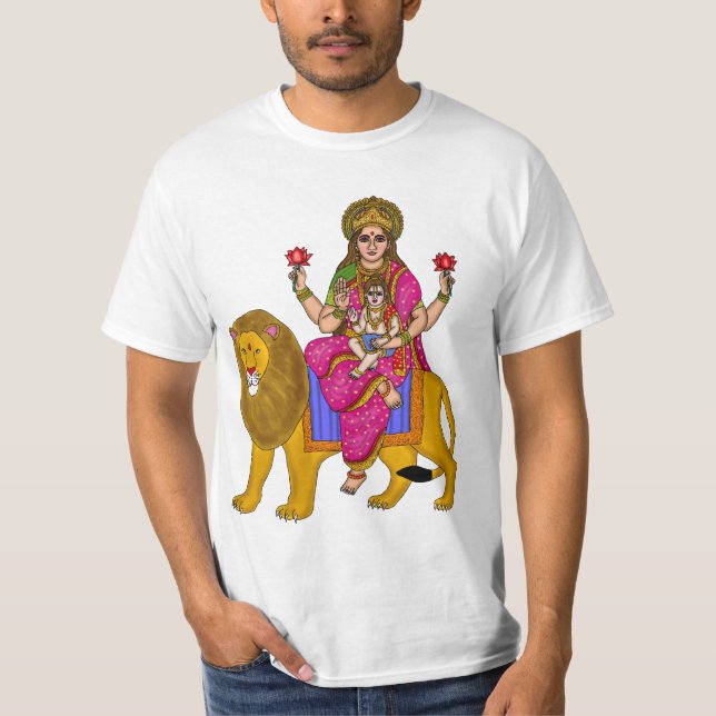 Goddess Skandamata T-Shirt (Front)