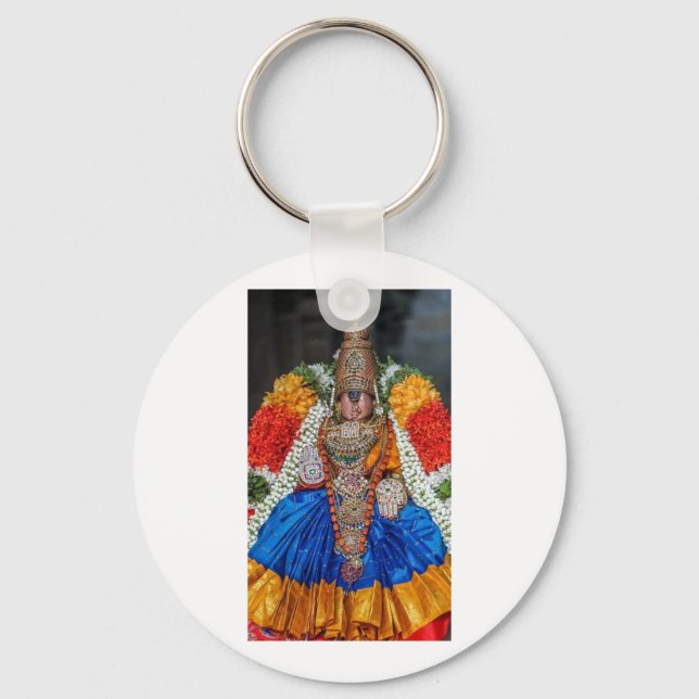 Goddess Sri Ranganayaki Key Ring (Front)